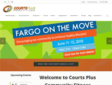 Tablet Screenshot of courtsplus.org